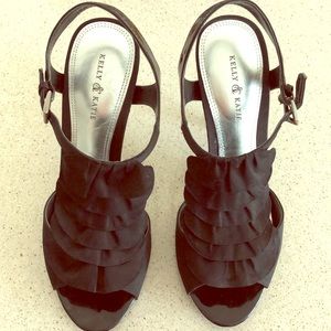 Kelly & Katie black heels